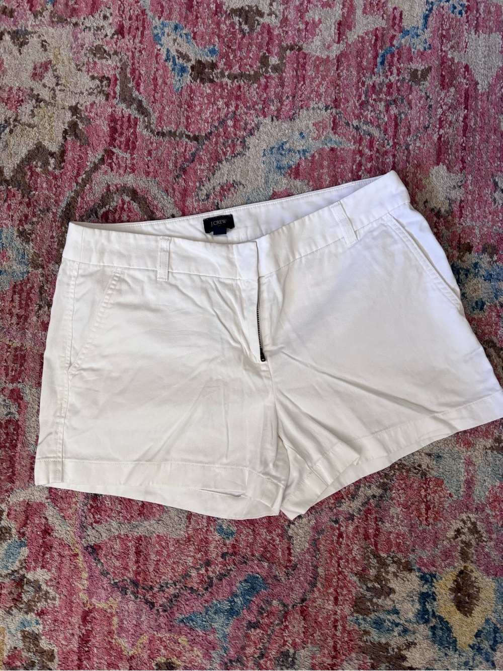 J. Crew White Women's Cotton Shorts